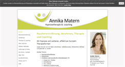 Desktop Screenshot of hypnose-machts-moeglich.de