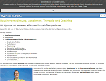 Tablet Screenshot of hypnose-machts-moeglich.de